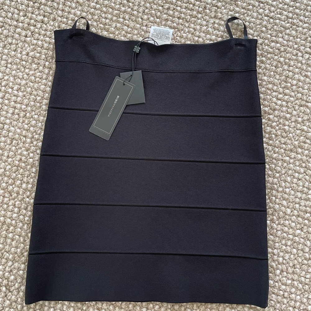 BCBG black pencil skirt